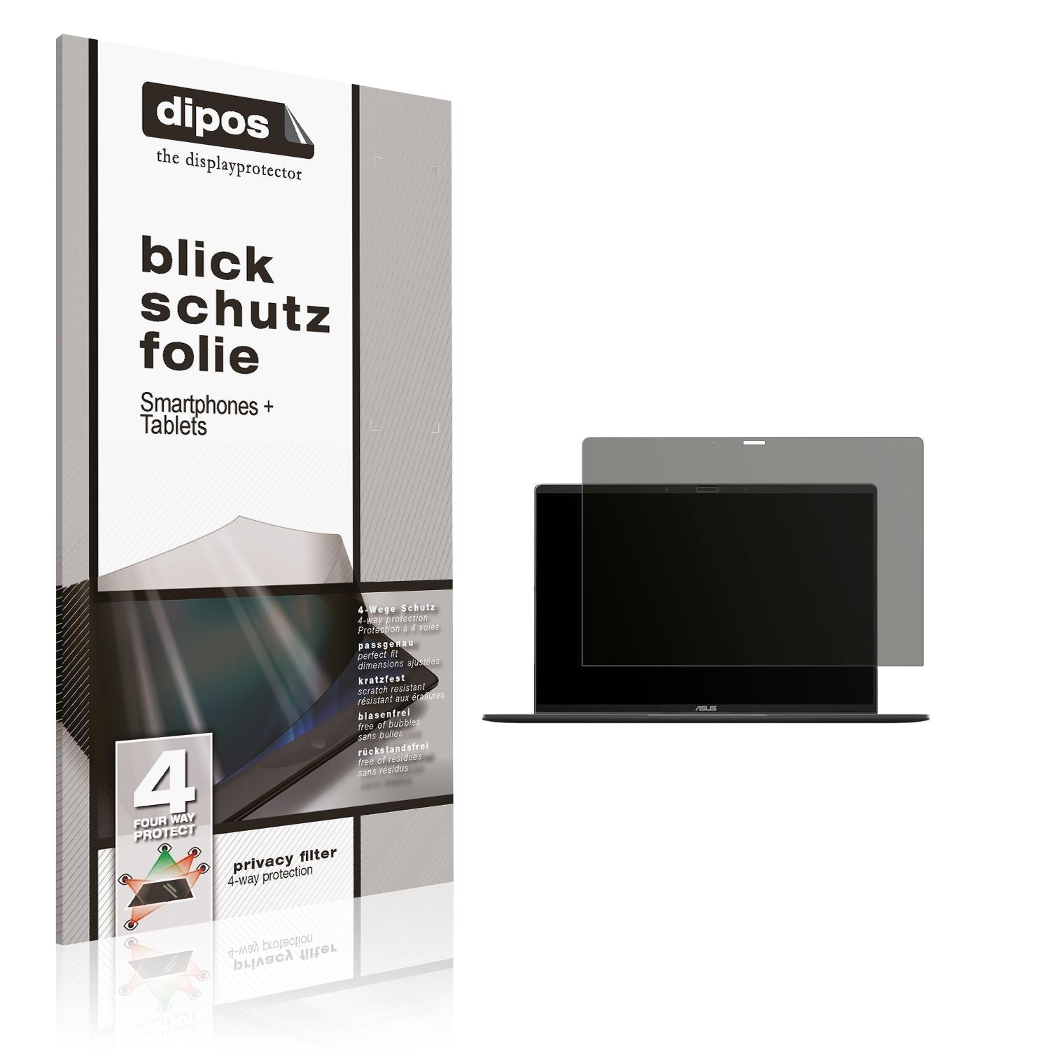Blickschutzfolie für Asus Vivobook S16 S3607 matt  (1)