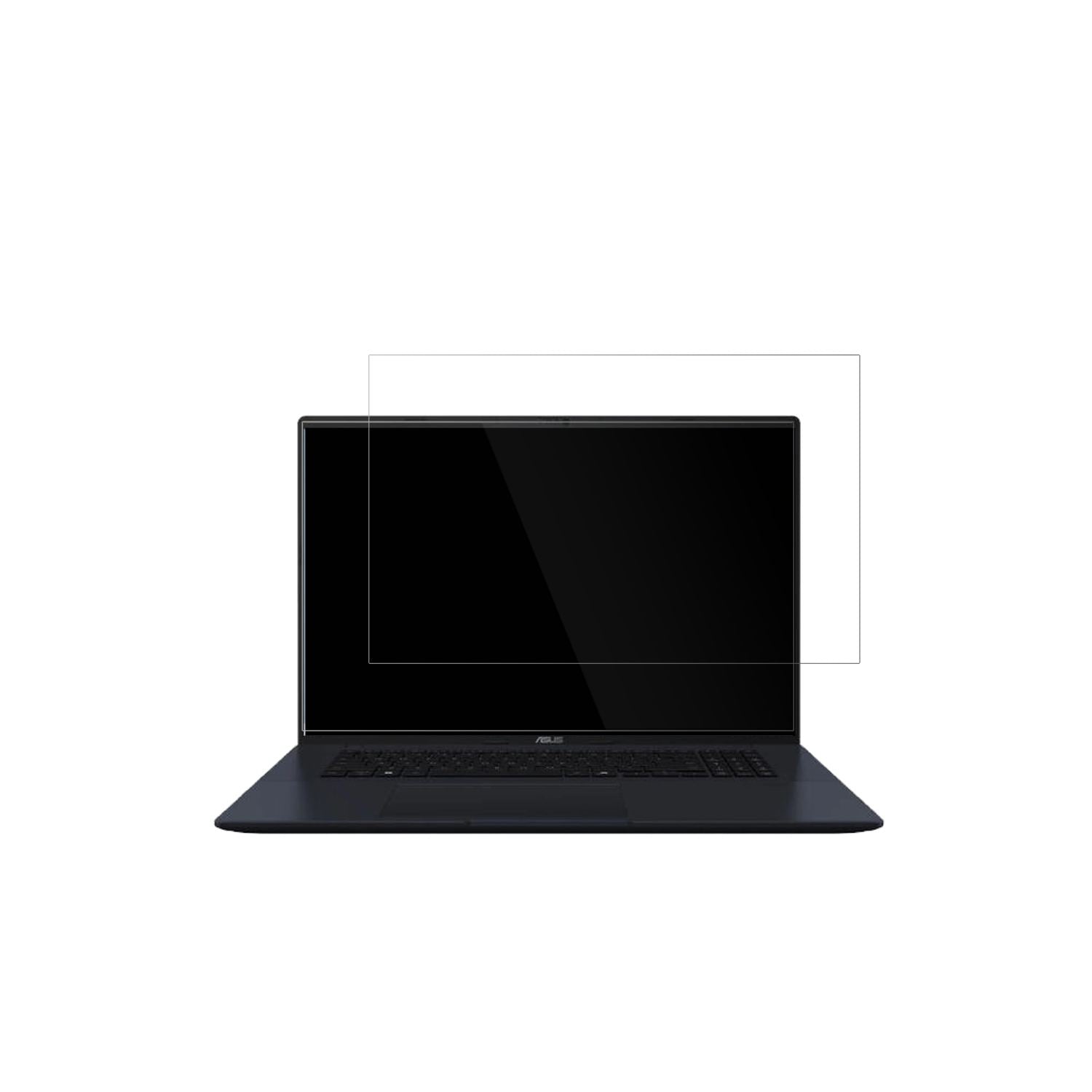 2x Schutzfolie klar für Asus Vivobook 18 M1807 Dis (2)