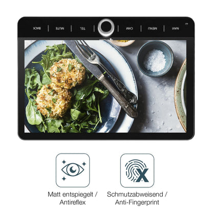 2x Schutzfolie matt für Dynavin D9-JP Plus 10.1 Zo (4)