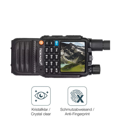 4x Schutzfolie klar für Tidradio TD-H3 Display-Sch (4)