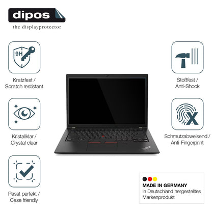 2x 9H Schutzfolie für Lenovo ThinkPad T480s Panzer (7)