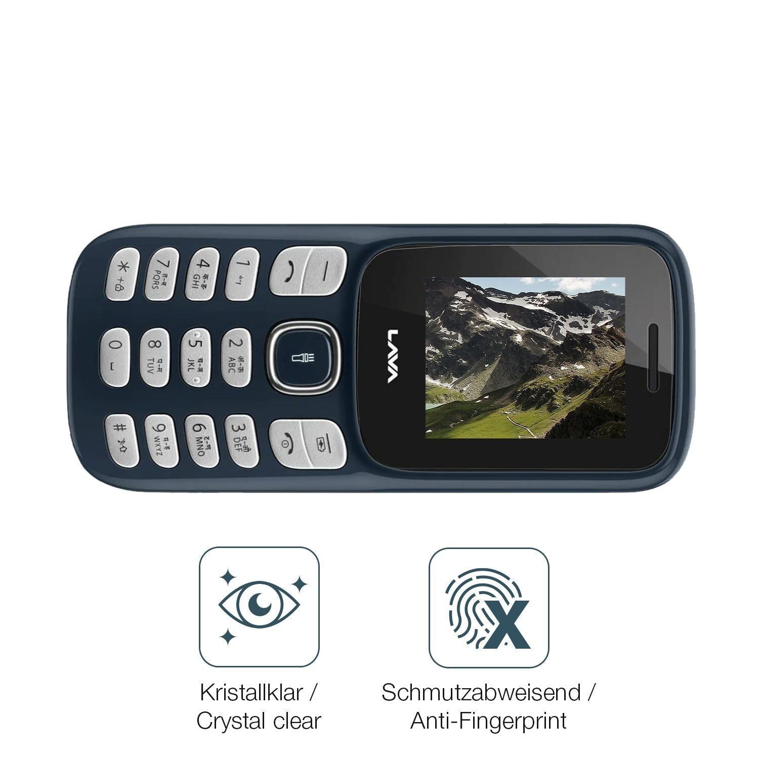 2x 9H Schutzfolie für Lava A1 Vibe Panzerfolie (5)