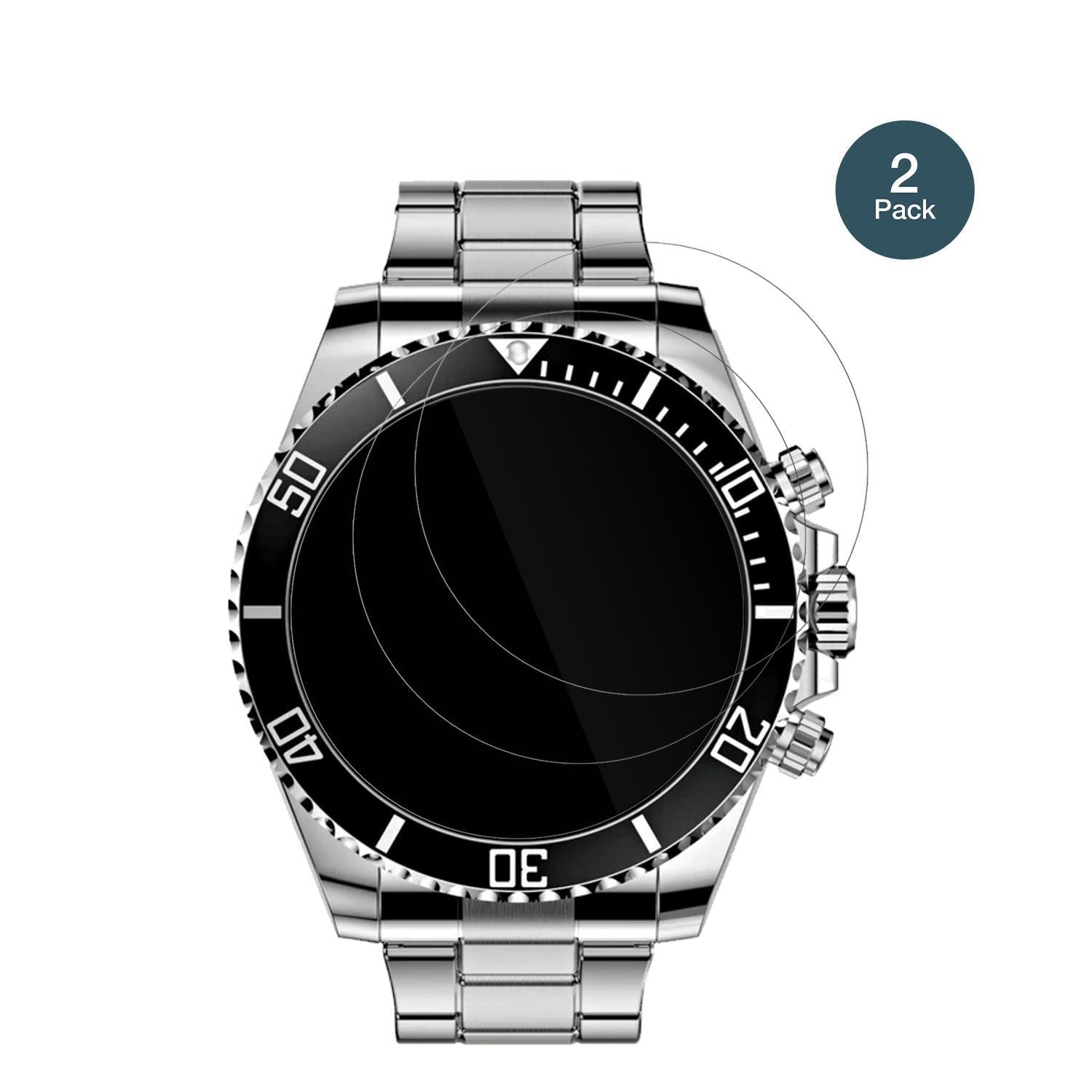 2x 9H Schutzfolie für Nexos Pro Smartwatch Panzerf (2)