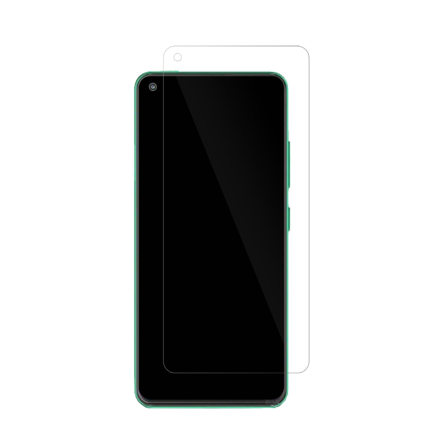 2x Schutzfolie klar für Walton Primo RX8 Display-S (2)