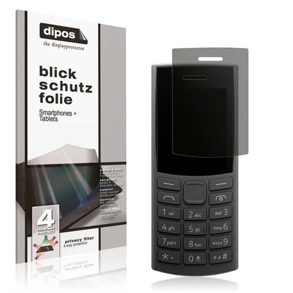 Blickschutzfolie für Nokia 105 2G Edition 2025 mat (1)