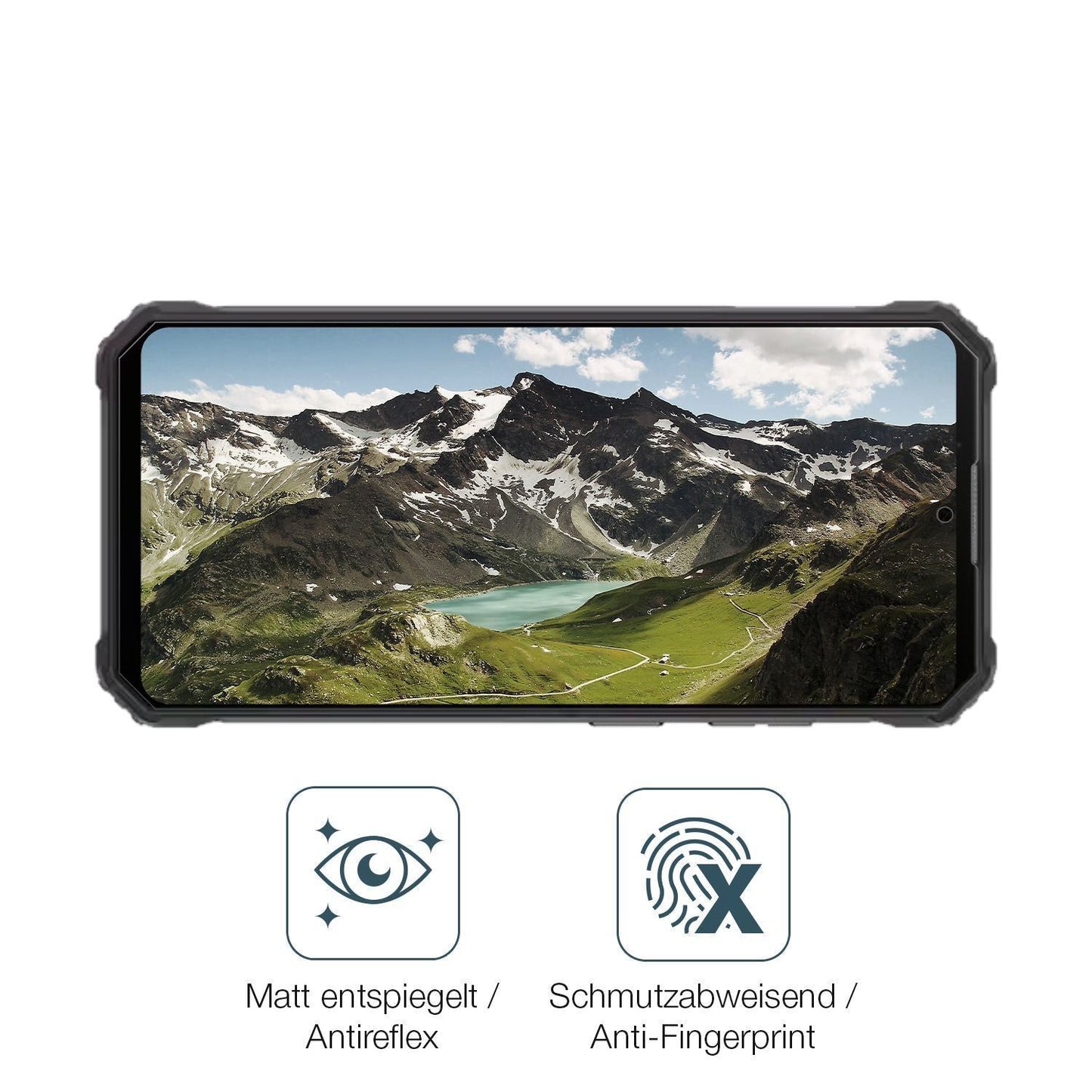 4x Schutzfolie matt für Oukitel WP23 Plus Display- (4)