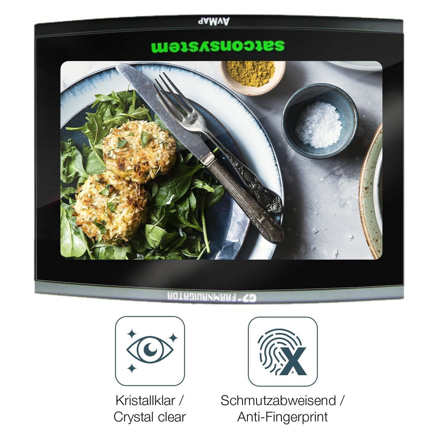 2x Schutzfolie klar für Farmnavigator G7 Ezy Displ (4)