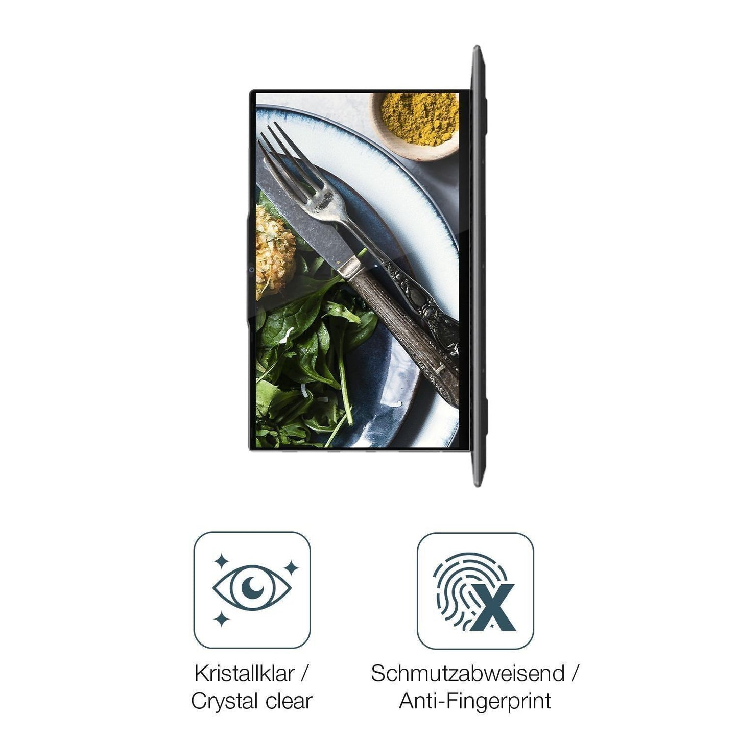 2x Schutzfolie klar für BMAX X15 Pro 15.6 Zoll Dis (4)