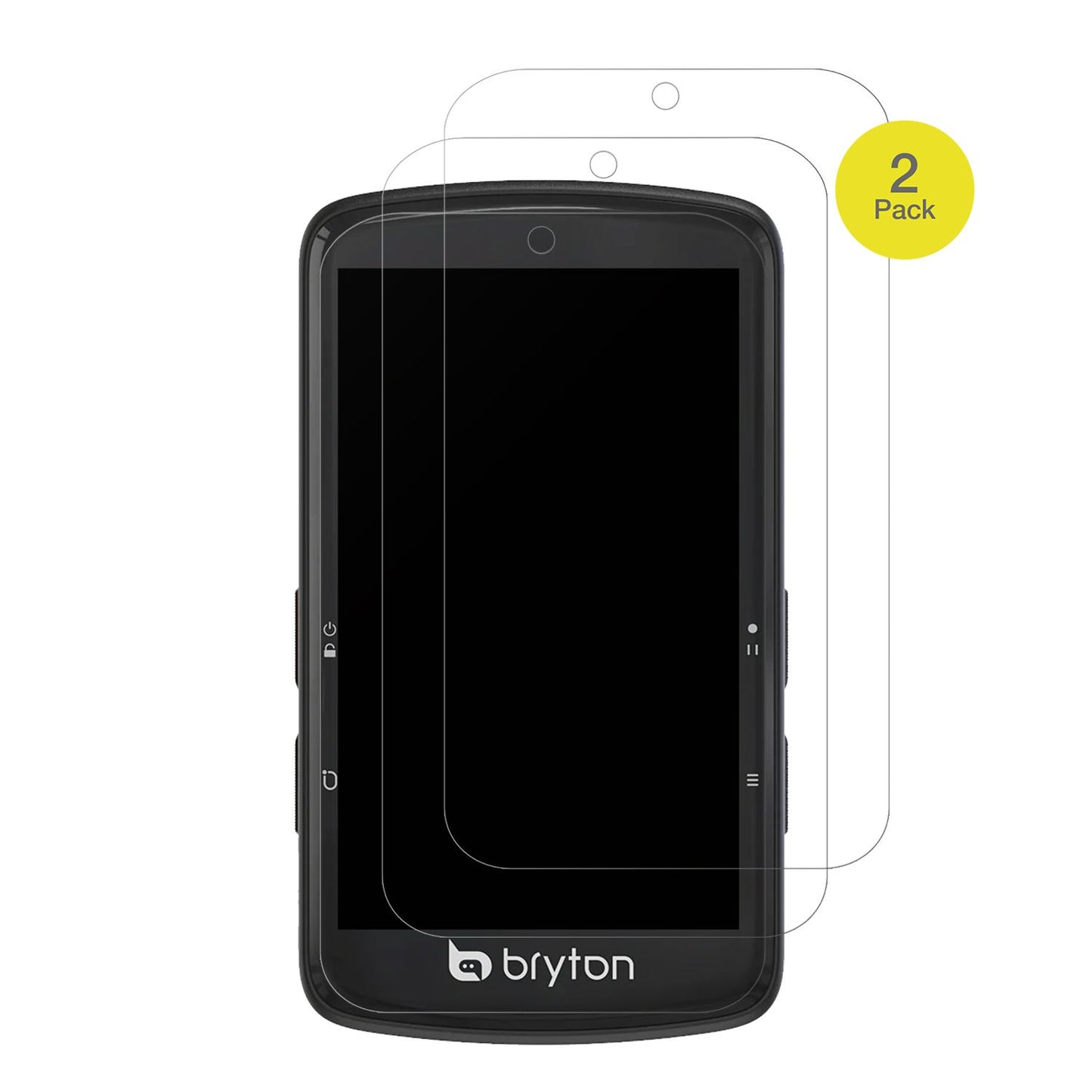 2x Full Cover Schutzfolie matt für Bryton Rider S8 (2)