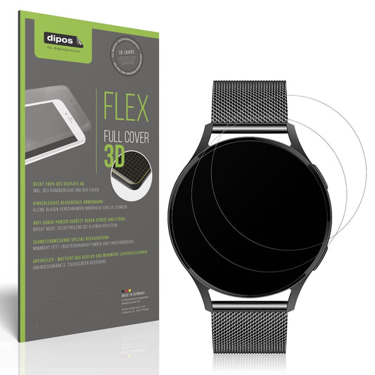 2x Full Cover Schutzfolie matt für Levowatch Edgy (1)