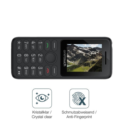 4x Schutzfolie klar für TCL OneTouch 5041 Display- (4)