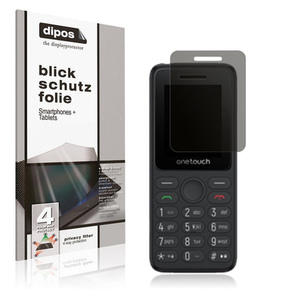 Blickschutzfolie für TCL OneTouch 5041 matt Schutz (1)