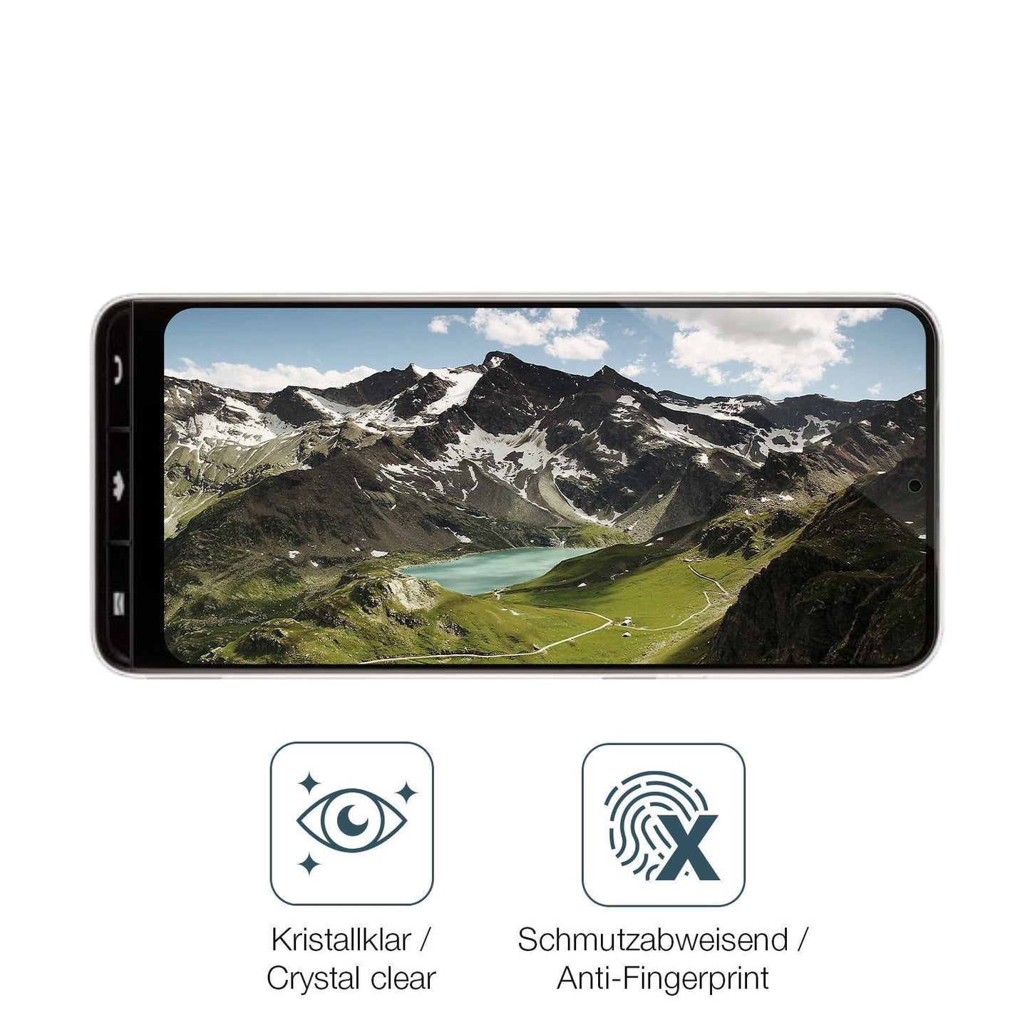 2x 9H Schutzfolie für Kyocera Basio Active3 Panzer (5)