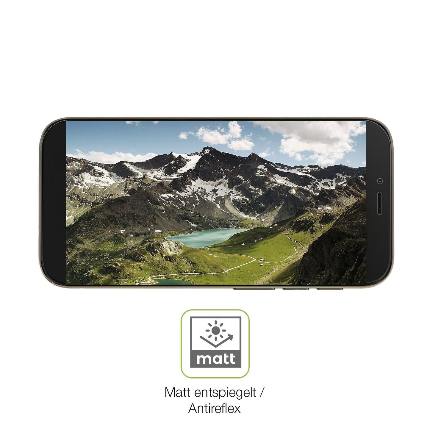 2x Full Cover Schutzfolie matt für I Kall K575 (5)