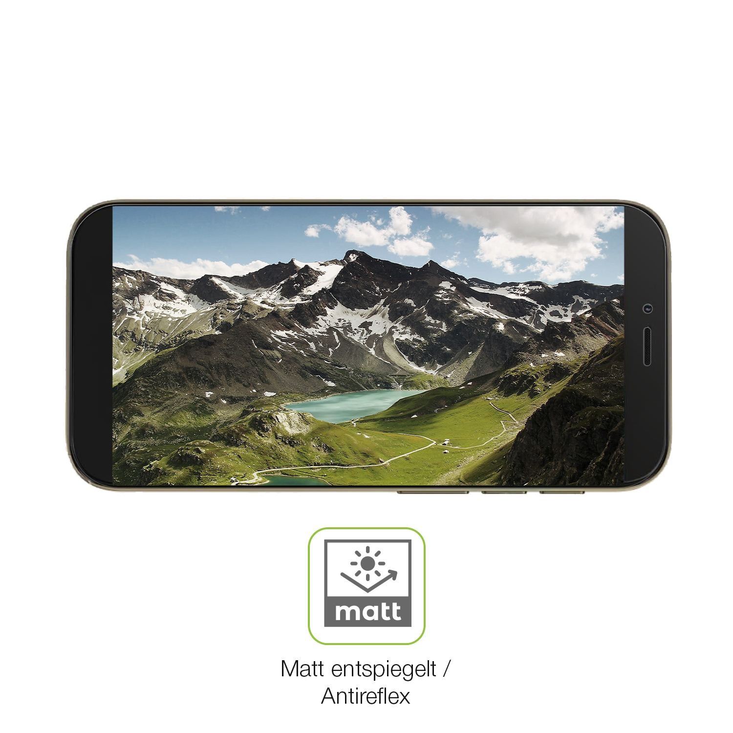 2x Full Cover Schutzfolie matt für I Kall K575 (5)