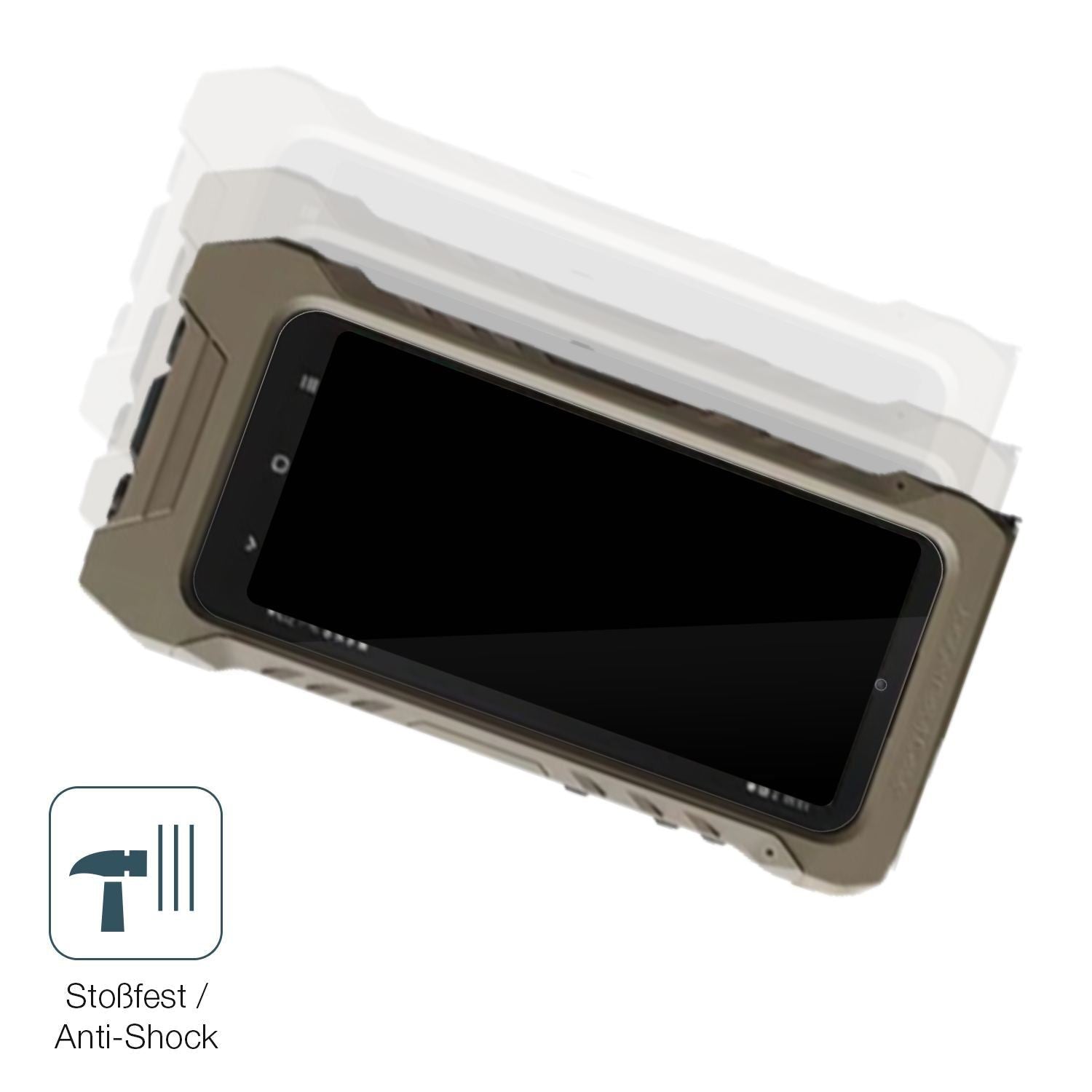2x 9H Schutzfolie für Samsung Galaxy S23 Tactical  (4)
