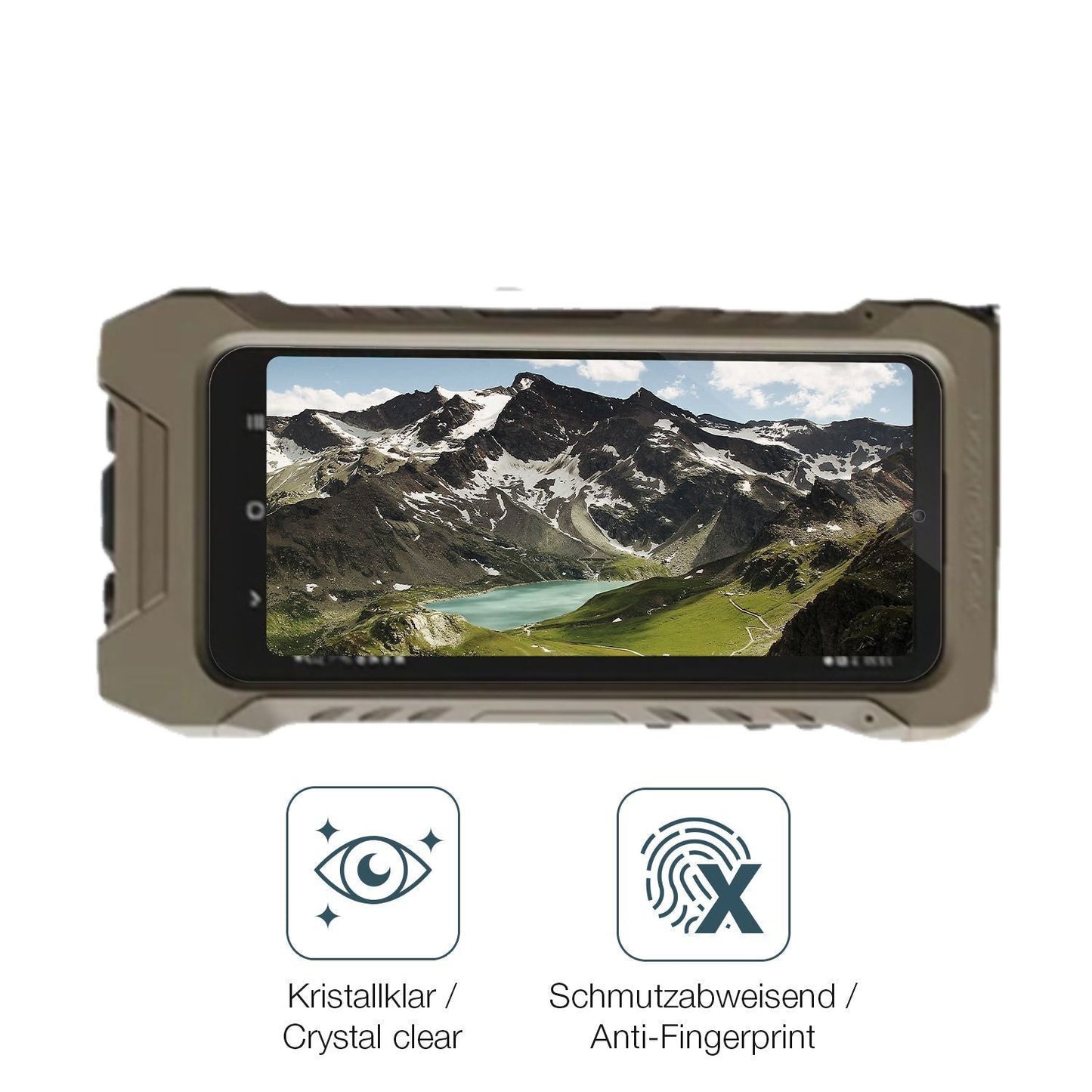 2x 9H Schutzfolie für Samsung Galaxy S23 Tactical  (5)