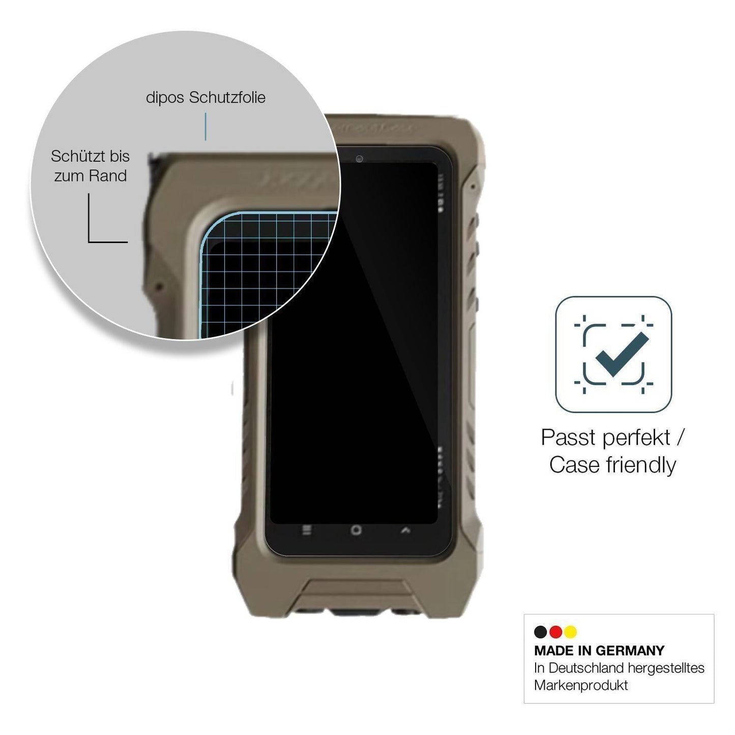 2x 9H Schutzfolie für Samsung Galaxy S23 Tactical  (6)