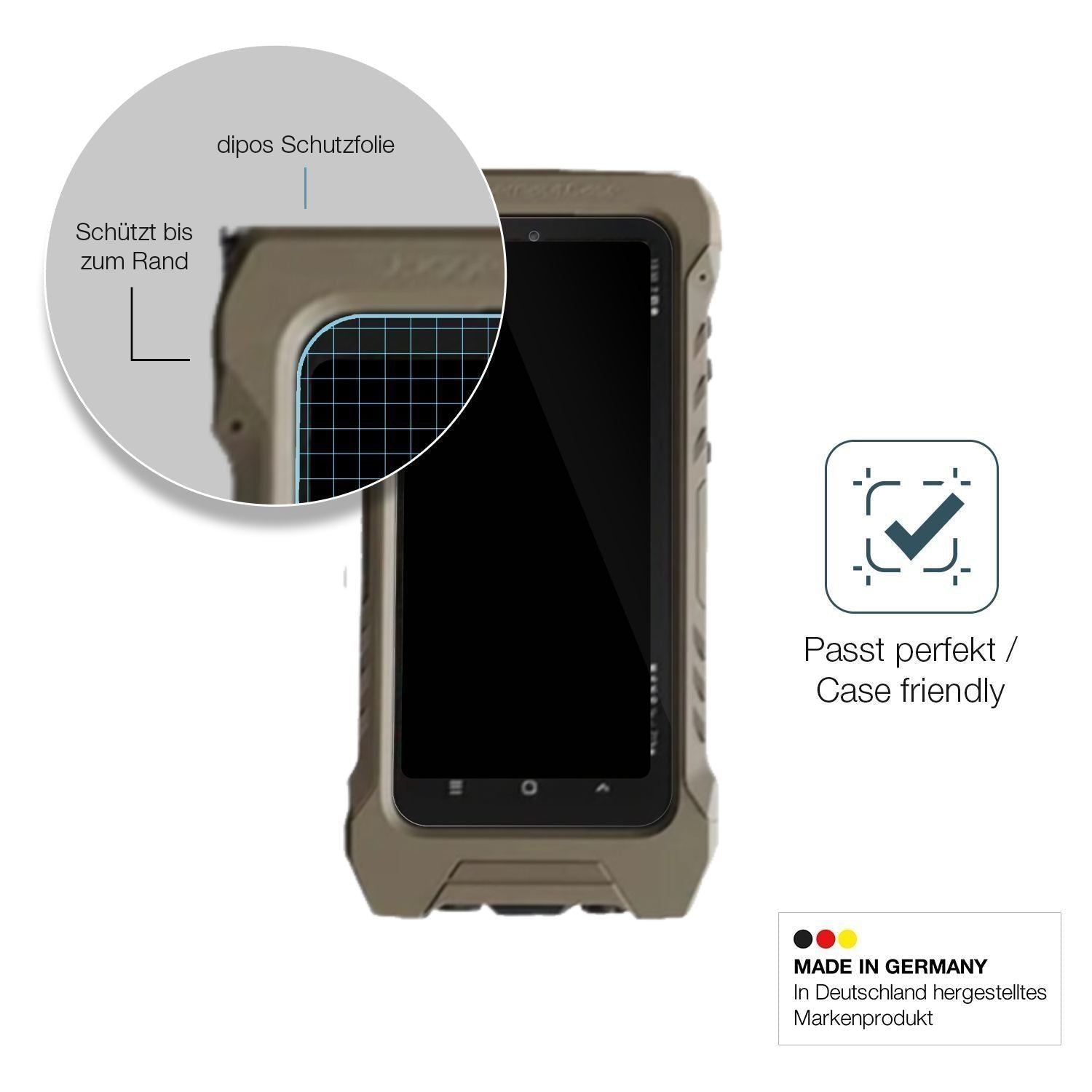 2x 9H Schutzfolie für Samsung Galaxy S23 Tactical  (6)