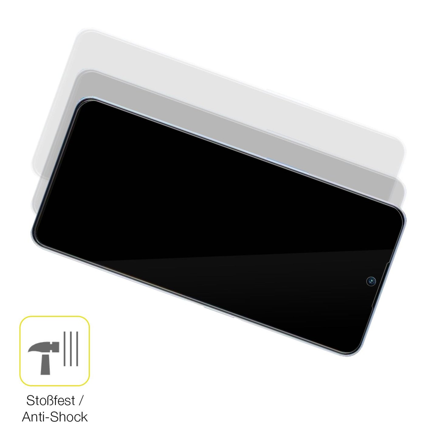 2x 3D Full Cover Schutzfolie für ZTE Voyage 40 Pro (4)
