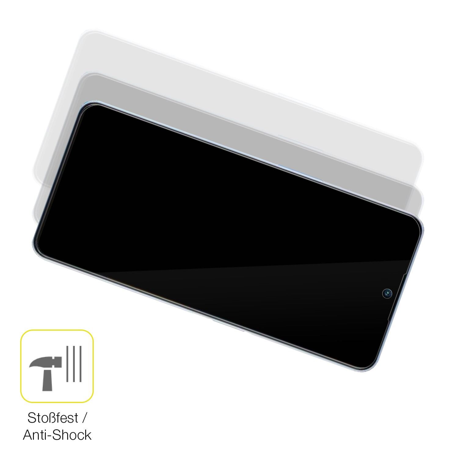 2x 3D Full Cover Schutzfolie für ZTE Voyage 40 Pro (4)