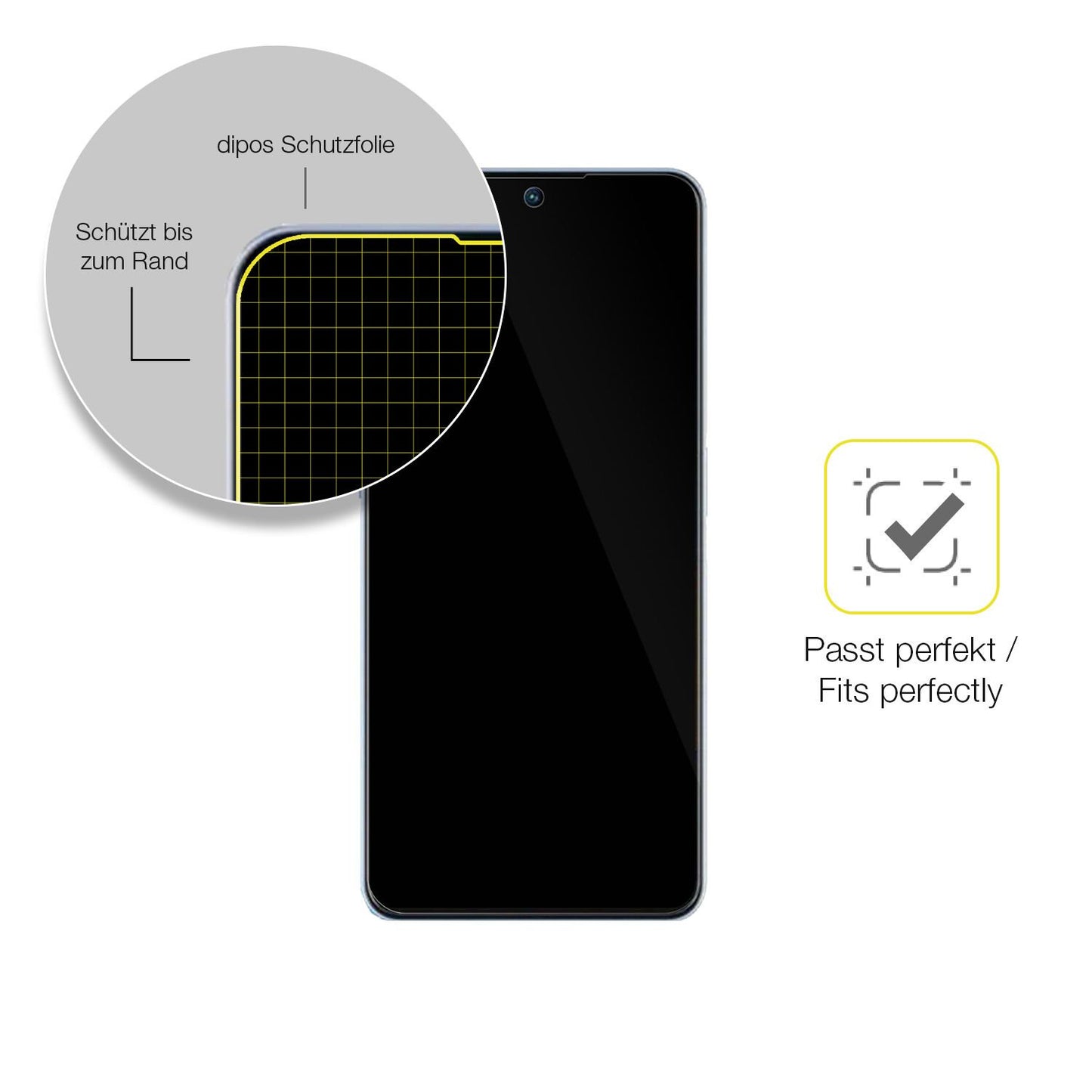 2x 3D Full Cover Schutzfolie für ZTE Voyage 40 Pro (6)
