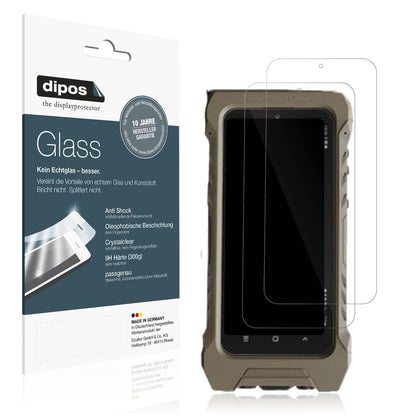 2x 9H Schutzfolie für Samsung Galaxy Xcover 6 Pro  (1)