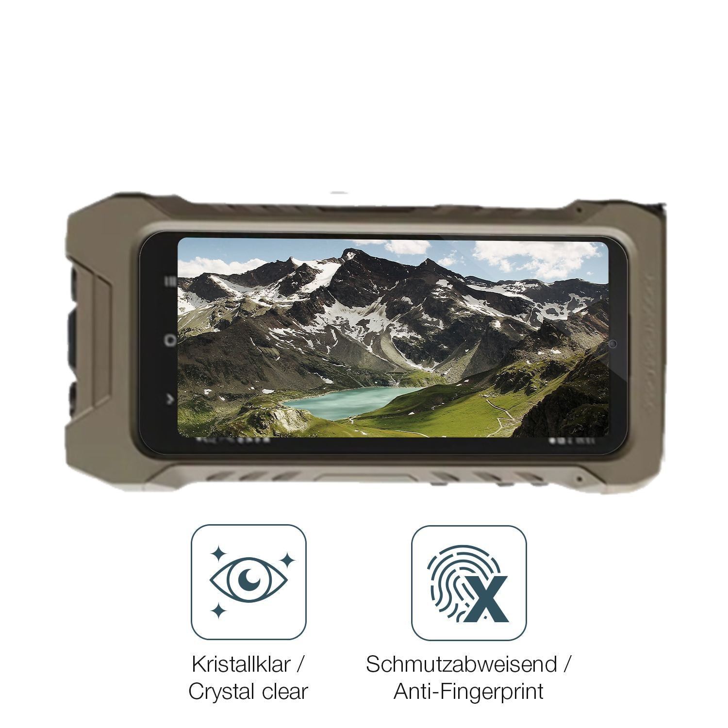2x 9H Schutzfolie für Samsung Galaxy Xcover 6 Pro  (5)