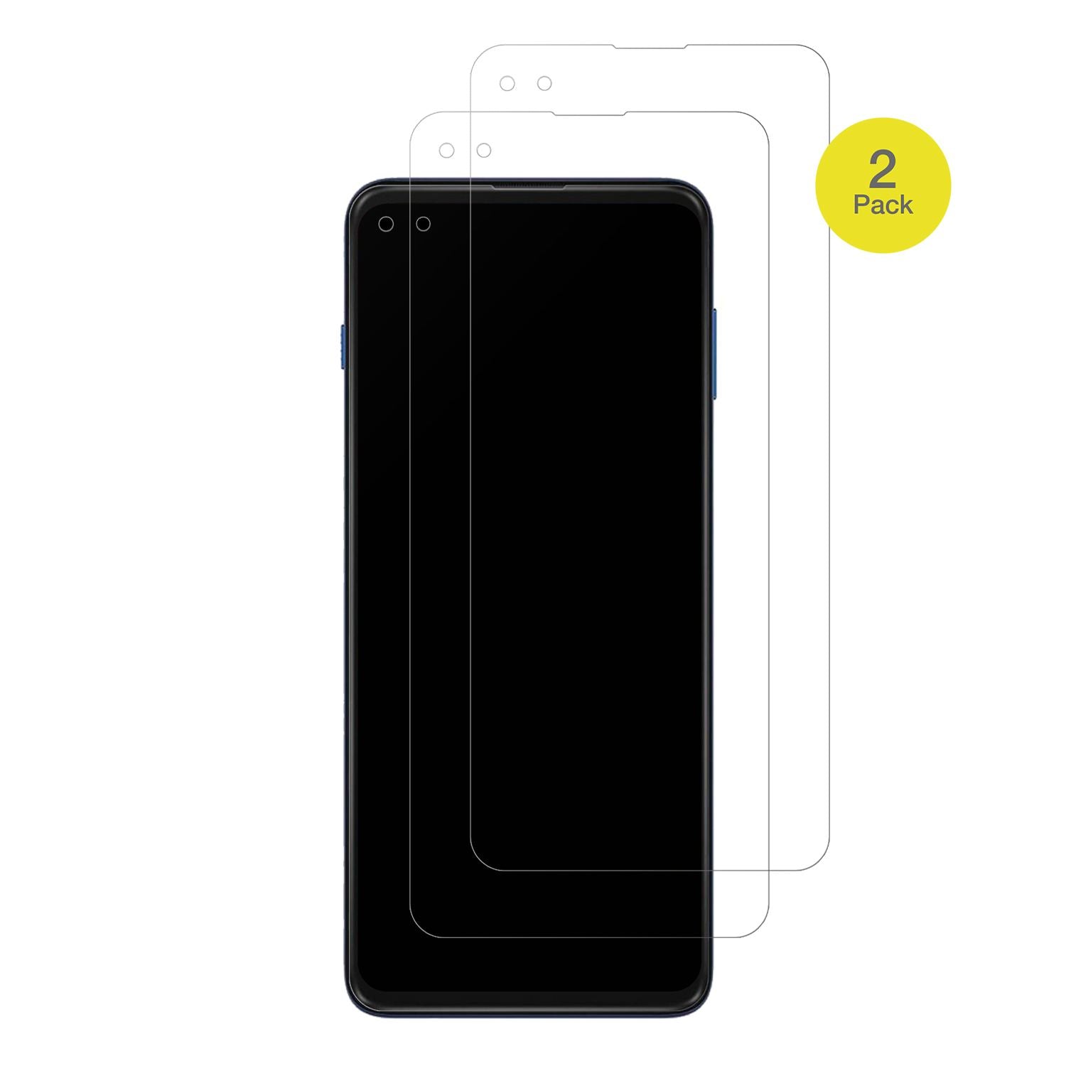 2x Full Cover Schutzfolie matt für Motorola Moto G (2)