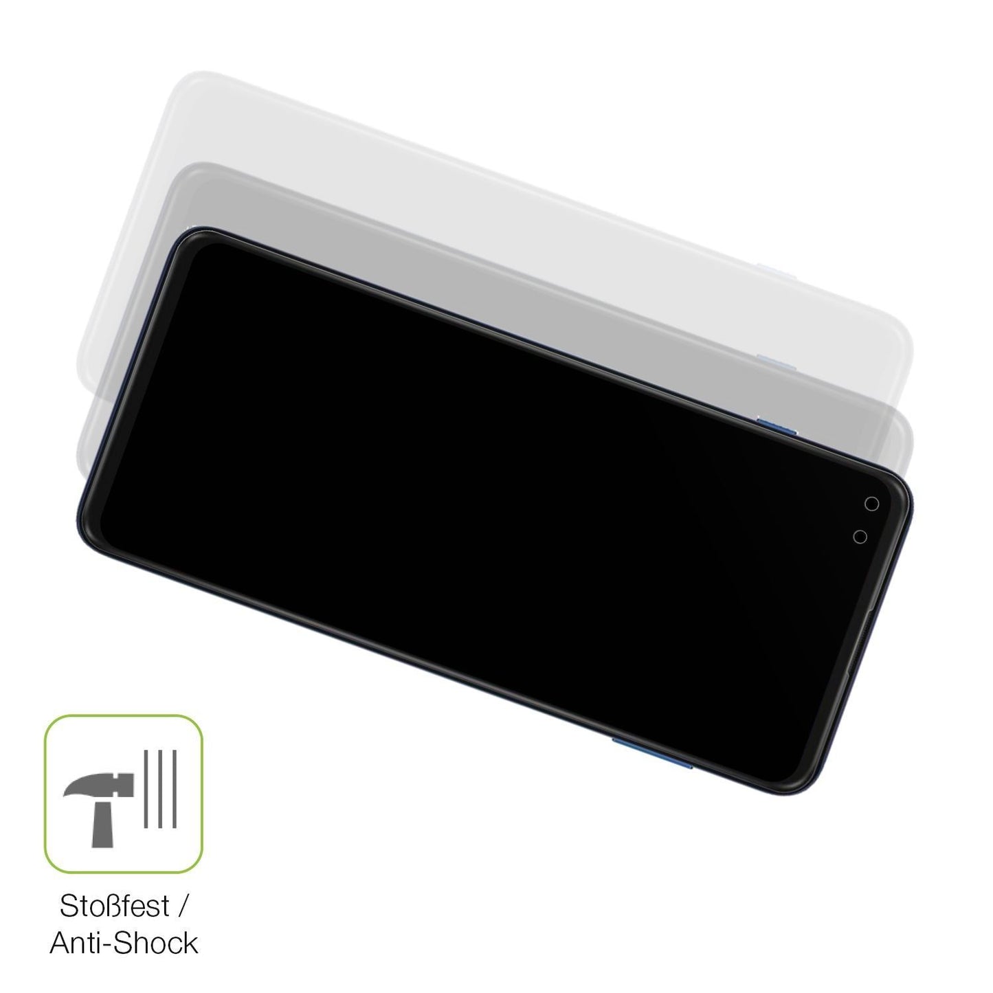 2x Full Cover Schutzfolie matt für Motorola Moto G (4)