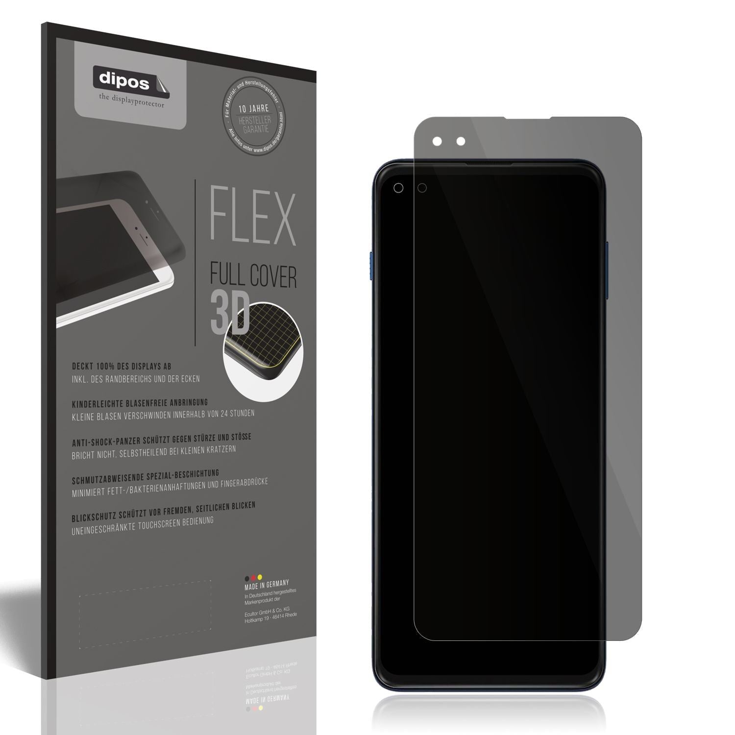 Full Cover Privacy Blickschutzfolie für Motorola M (1)