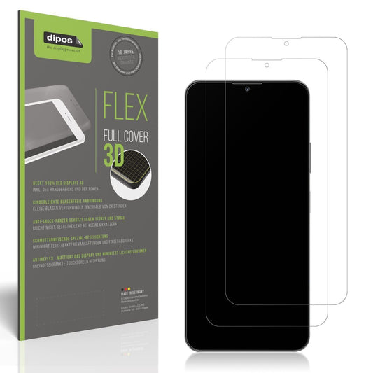2x Full Cover Schutzfolie matt für Huawei Nova Y63 (1)