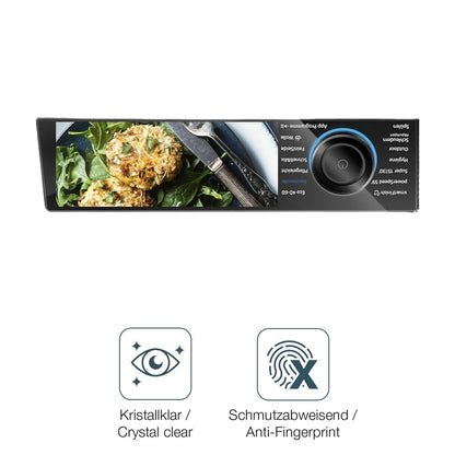 2x Schutzfolie klar für Siemens WG56B2041 IQ700 Di (4)