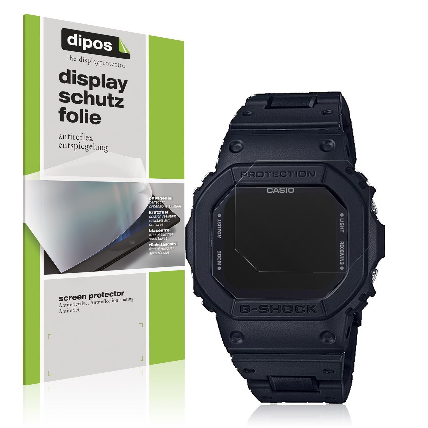6x Schutzfolie matt für Casio G-Shock GW-B5600BC-1 (1)