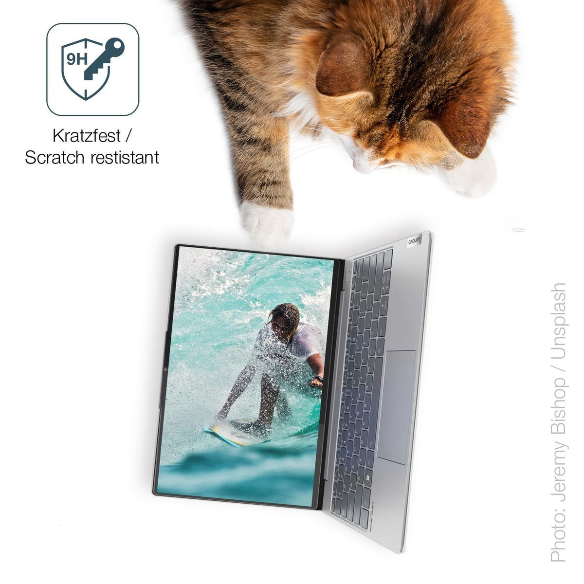 2x 9H Schutzfolie matt für Lenovo ThinkBook 13x Ge (3)