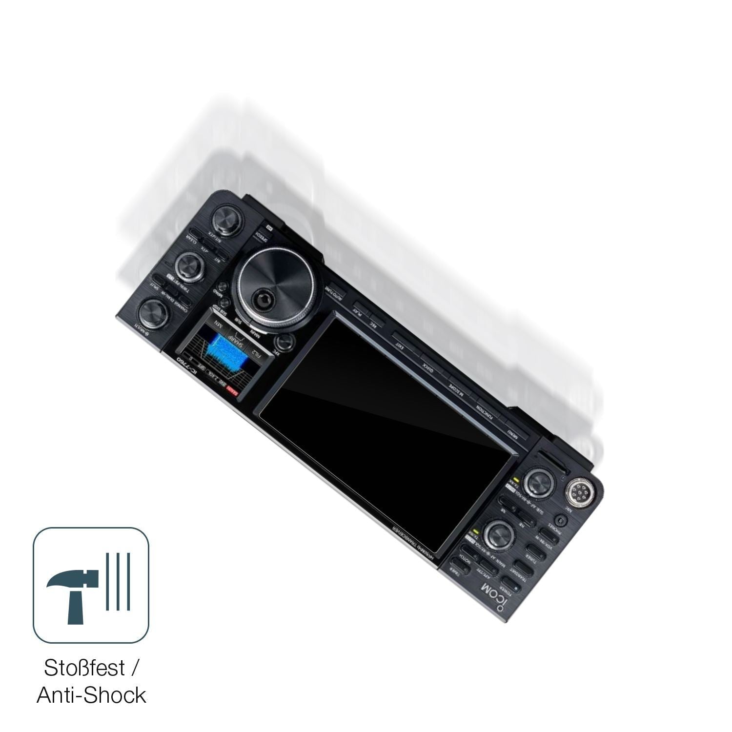 2x 9H Schutzfolie für Icom IC-7760 Panzerfolie (4)