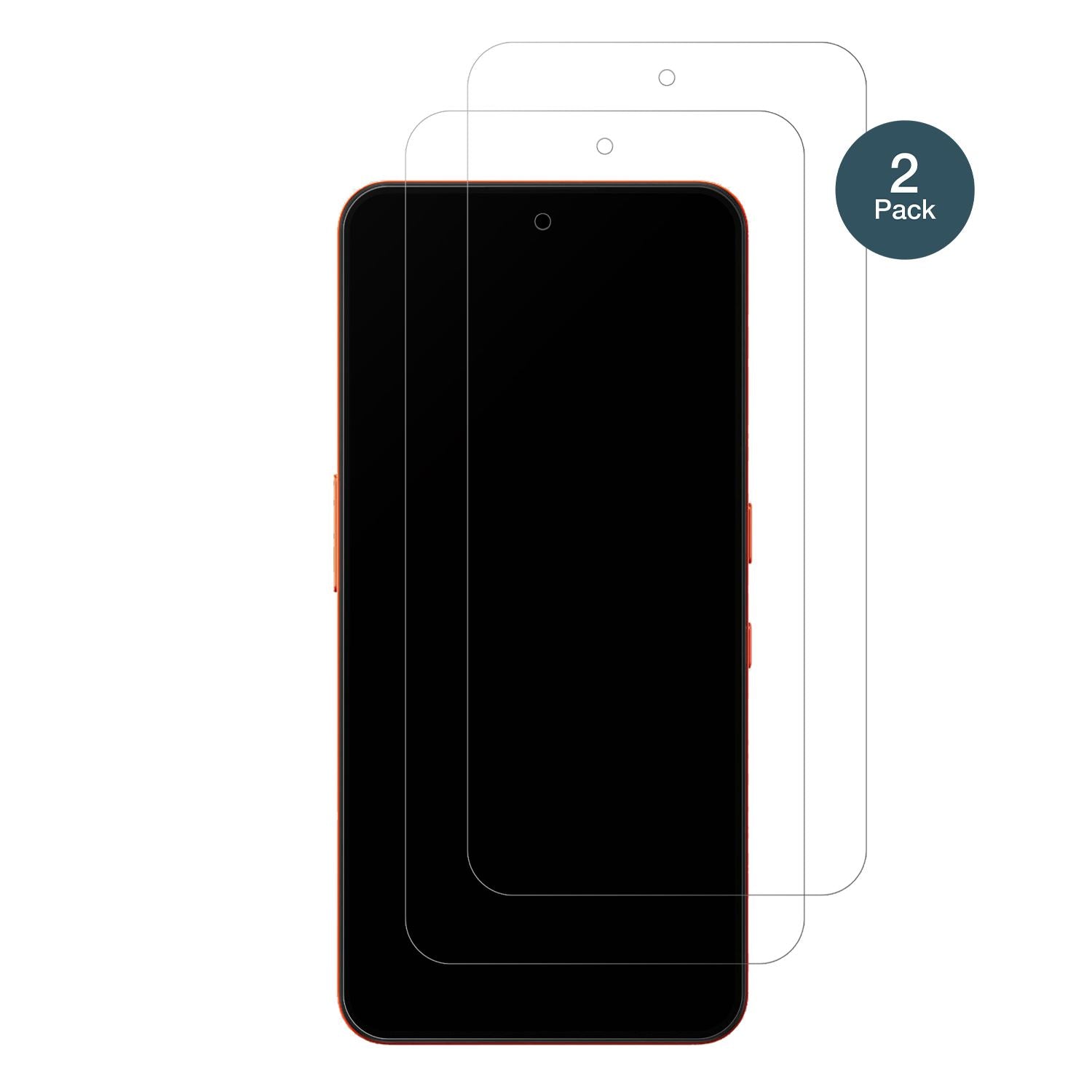 2x 9H Schutzfolie matt für CMF Phone 2 Pro Panzerf (2)