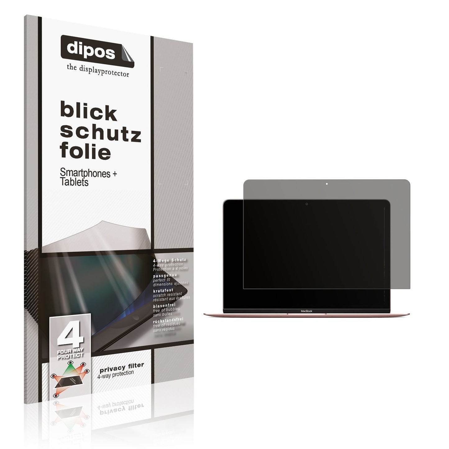 Blickschutzfolie für MacBook 12 Zoll 276 x 180 (20 (1)