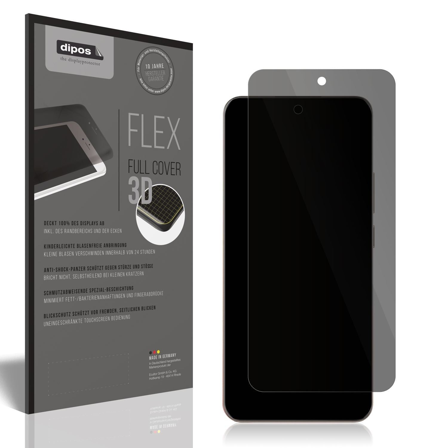 Full Cover Privacy Blickschutzfolie für Oppo Reno  (1)