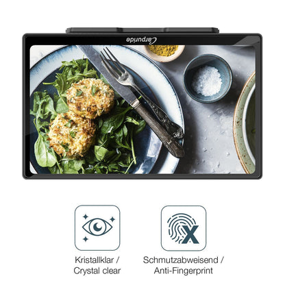 2x Schutzfolie klar für Carpuride W901 Plus 9 Zoll (4)