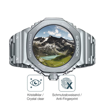 2x 9H Schutzfolie für Casio G-Shock GM-B2100D Panz (5)