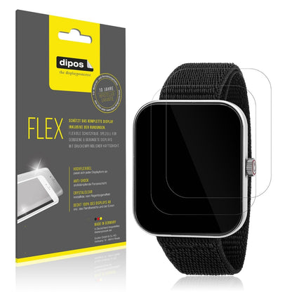 2x 3D Full Cover Schutzfolie für Sector Smartwatch (1)