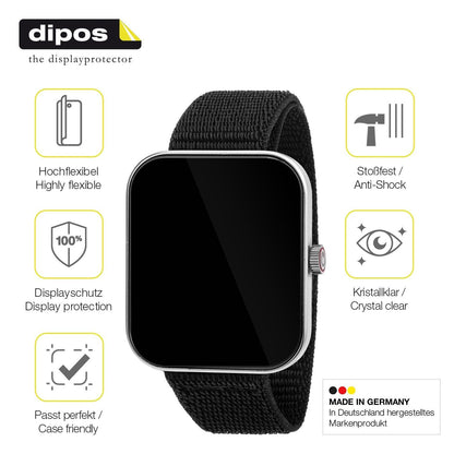 2x 3D Full Cover Schutzfolie für Sector Smartwatch (7)