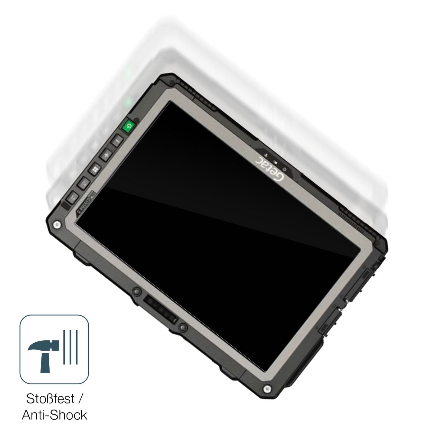 2x 9H Schutzfolie für Getac UX10 G3 Panzerfolie (4)