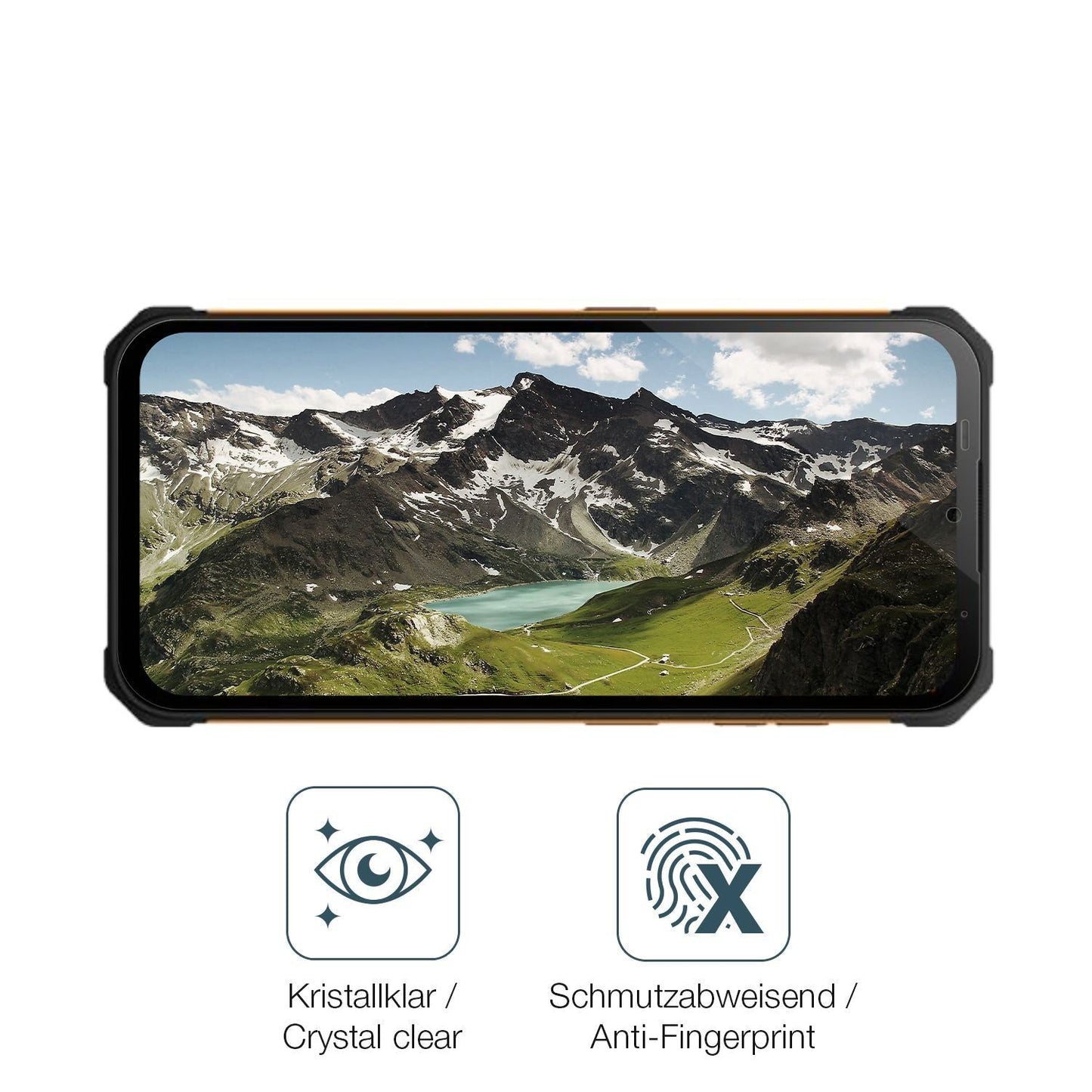 4x Schutzfolie klar für Hammer Iron Va Display-Sch (4)