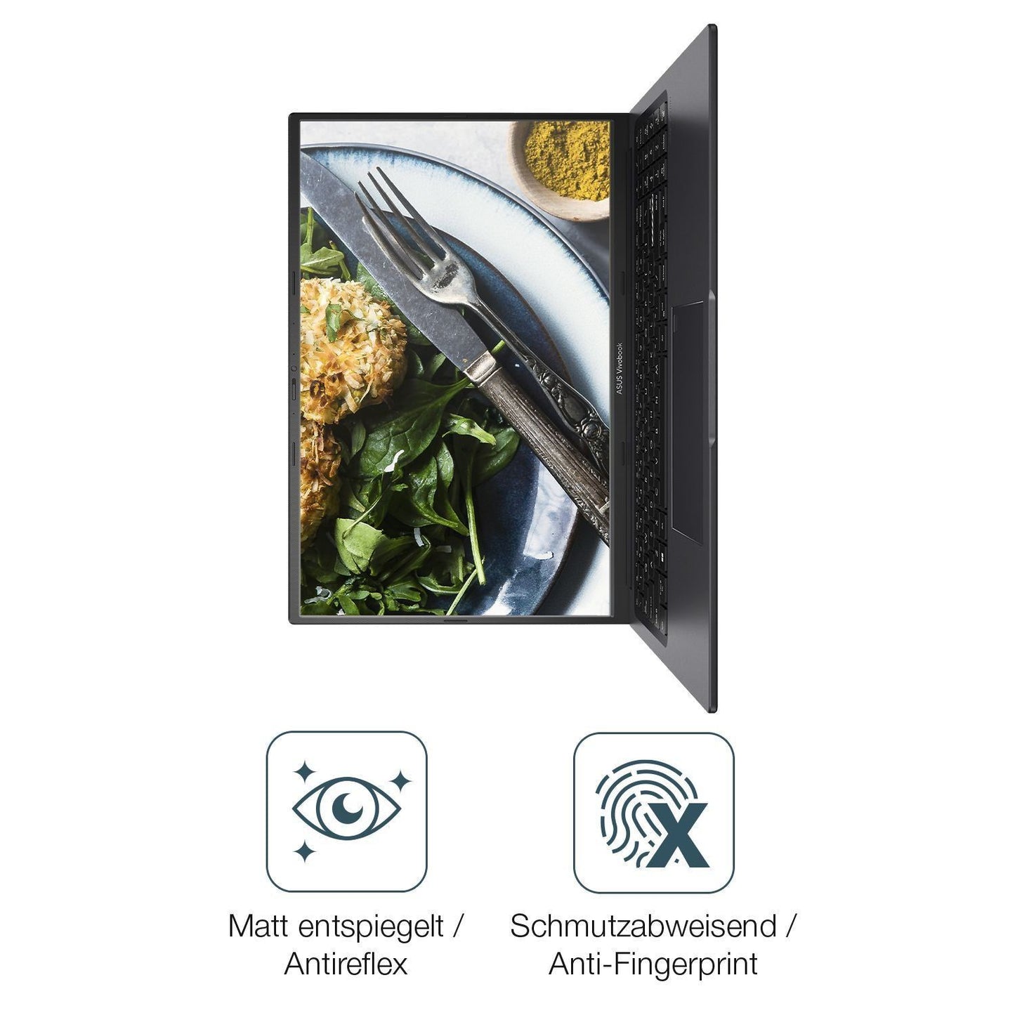 2x 9H Schutzfolie matt für Asus VivoBook 16X OLED  (5)