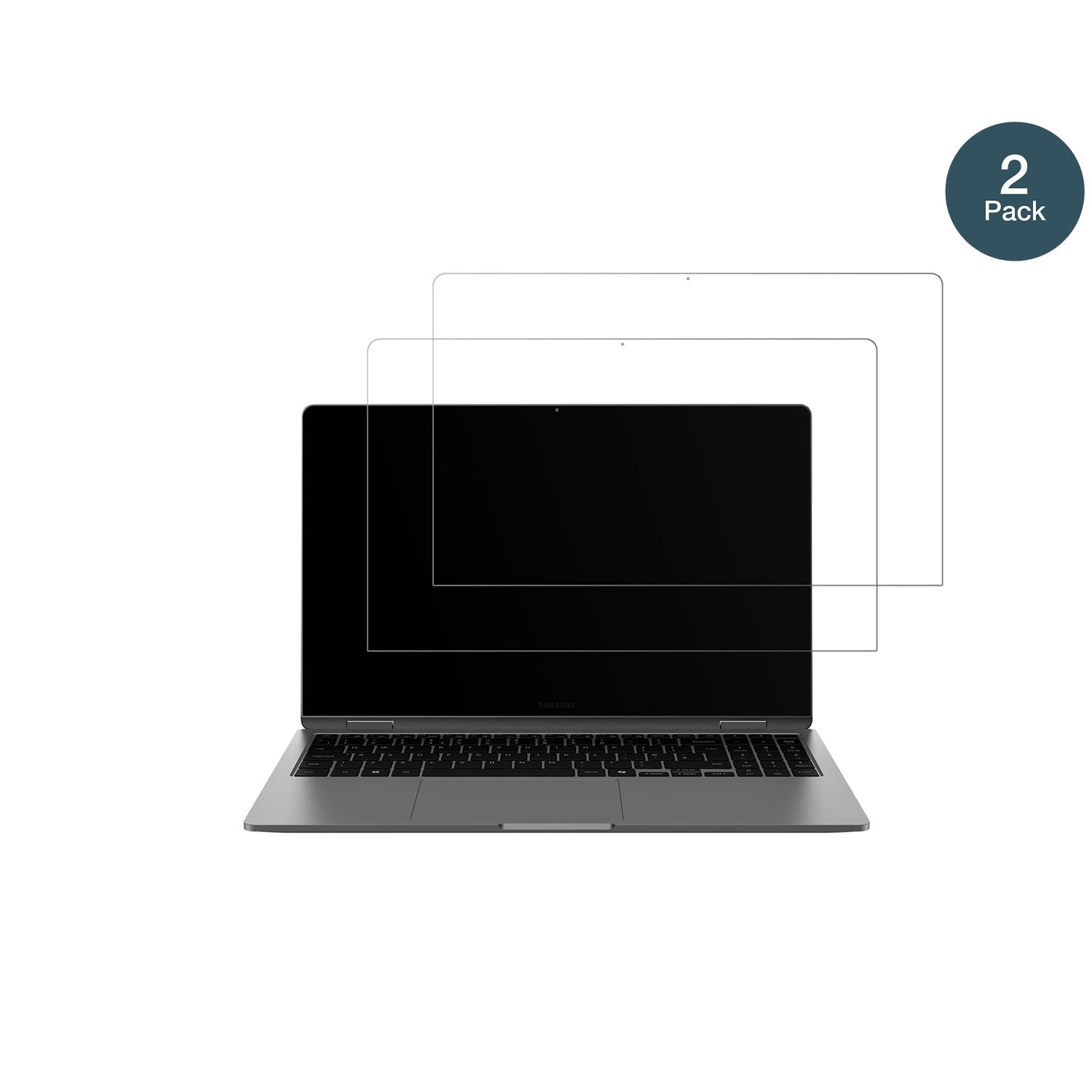 2x 9H Schutzfolie matt für Samsung Galaxy Book 2 P (2)