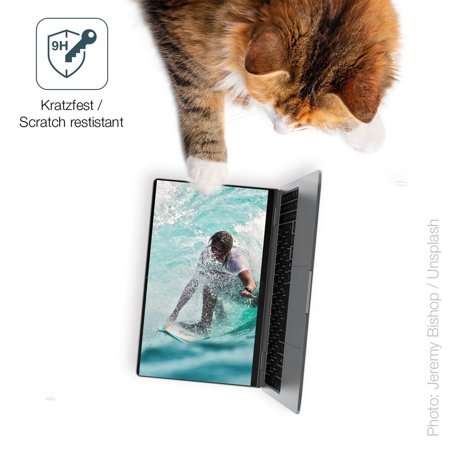 2x 9H Schutzfolie matt für Samsung Galaxy Book 2 P (3)
