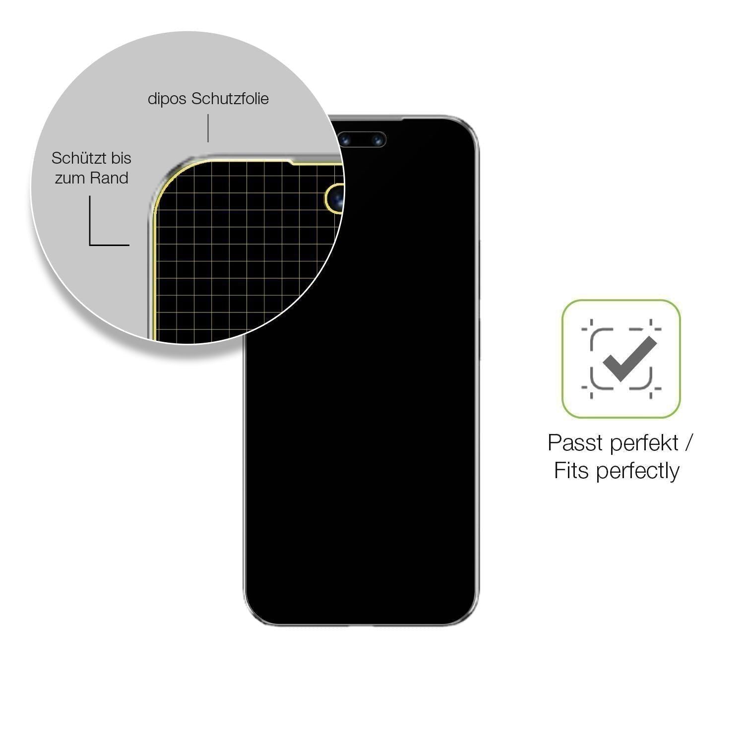2x Full Cover Schutzfolie matt für Huawei Nova 14  (6)