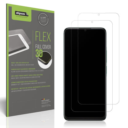 2x Full Cover Schutzfolie matt für Alcatel 3 2025 (1)